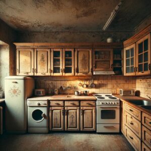 شراء اثاث مستعمل مكة : صورة عن مطبخ مستعمل للبيع في مكة