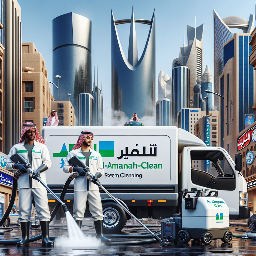 مؤسسة الأمانة كلين للتنظيف بالبخار في الرياض: أفضل شركة تنظيف بالبخار بالرياض تضمن الجودة والاقتصاد