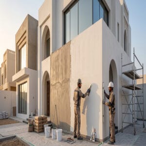 تنفيذ مراحل أعمال اللياسة بجدة